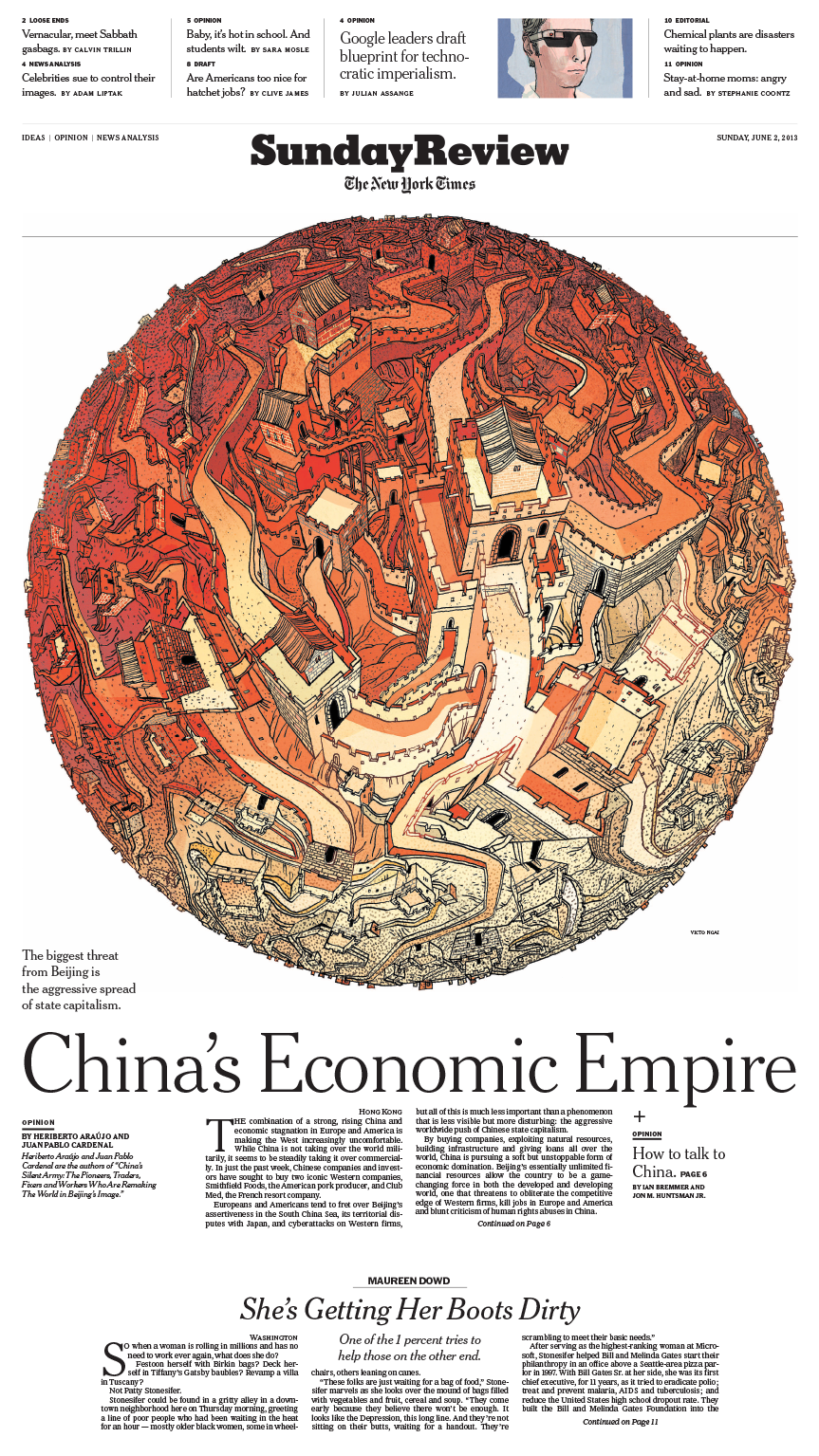 Sunday Review Cover: China's Economic Empire